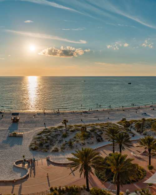 Clearwater beach vacation beautiful